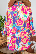 Load image into Gallery viewer, Floral Bubble Blouse