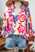 Load image into Gallery viewer, Floral Bubble Blouse
