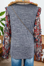 Load image into Gallery viewer, Floral Sleeved Top