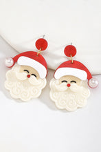 Load image into Gallery viewer, Santa Earrings