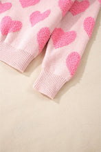 Load image into Gallery viewer, Heart Jacquard Sweater