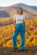 Load image into Gallery viewer, Azure Days Raw Hem Pants