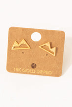 Load image into Gallery viewer, Mini Mountain Earrings