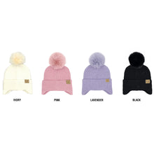 Load image into Gallery viewer, Pom Baby Kids Beanie