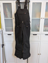 Load image into Gallery viewer, Turbine Black Snow Bibs Youth Small