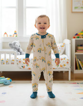 Load image into Gallery viewer, Burt's Bees Elephant Pajamas 18m