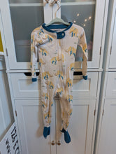 Load image into Gallery viewer, Burt's Bees Elephant Pajamas 18m
