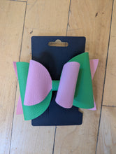 Load image into Gallery viewer, Vegan Leather Hair Bows