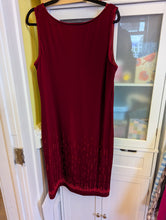 Load image into Gallery viewer, Carol Anderson Red Velvet Dress XL