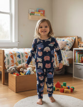 Load image into Gallery viewer, Carters Animal 2 Piece Pajamas 3T