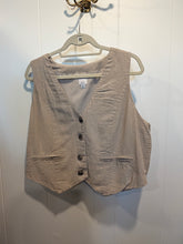 Load image into Gallery viewer, A New Day, Cream Button Up Vest - XL