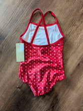 Load image into Gallery viewer, Leveret Red and Pink Heart Swimsuit