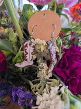 Load image into Gallery viewer, Western Wood Earrings