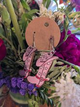 Load image into Gallery viewer, Western Wood Earrings