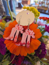 Load image into Gallery viewer, Western Wood Earrings