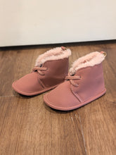 Load image into Gallery viewer, Carters Pink Winter Moccasins 6-9M