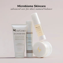 Load image into Gallery viewer, Senegence Microbiome skincare products on a light pink background