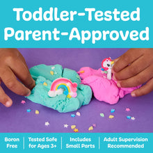 Load image into Gallery viewer, Sensory Mini Play Kit Jar with Cloud Clay: Unicorn