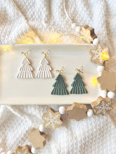 Load image into Gallery viewer, Clay Christmas Earrings