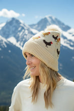 Load image into Gallery viewer, Chicken Knit Pom Beanie