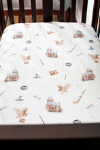 Load image into Gallery viewer, Crib Sheets by Castle and Coasters