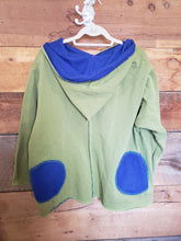 Load image into Gallery viewer, Green and Blue Sweatshirt Size L
