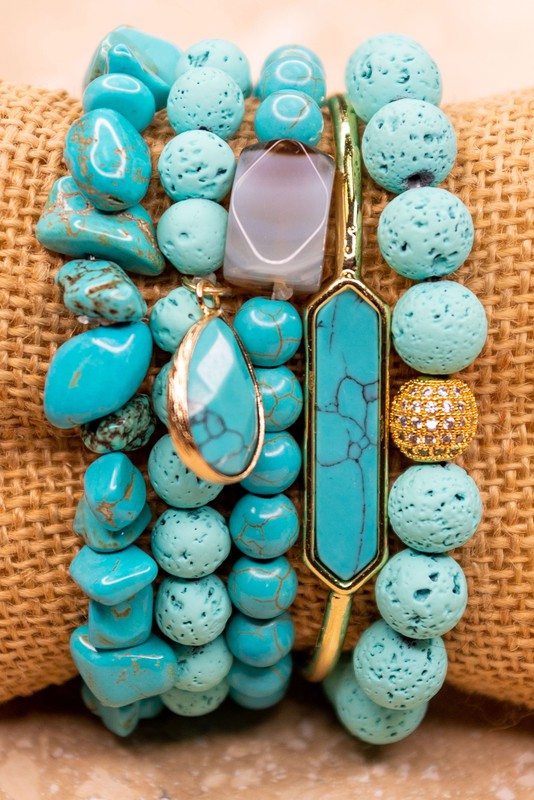 Ghana Turquoise Bracelet