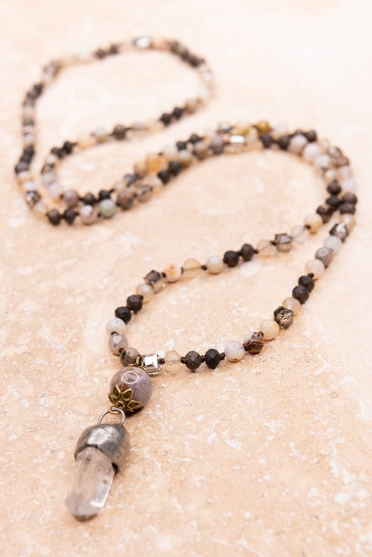 Skyla Grey Necklace