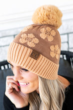 Load image into Gallery viewer, C.C. Chenille Daisy Pattern Beanie
