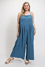 Load image into Gallery viewer, "Susie" Blue Jumpsuit
