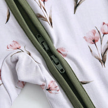 Load image into Gallery viewer, May Flowers Zippered Sleepers by Castles and Coasters
