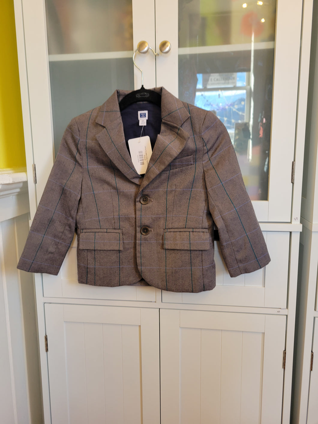 Janie & Jack Grey Suitcoat 2T