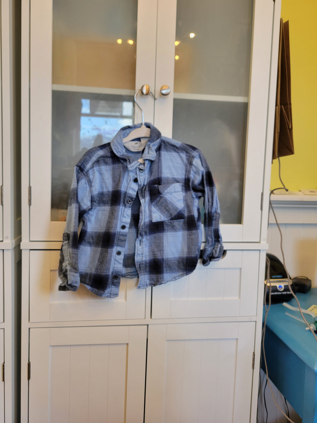 H&M Blue Flannel 2T