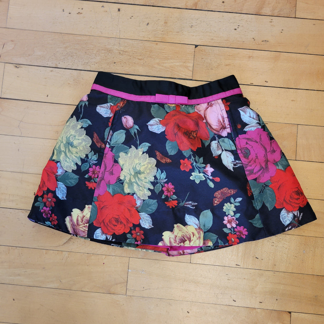 Baker Floral Skirt 3T