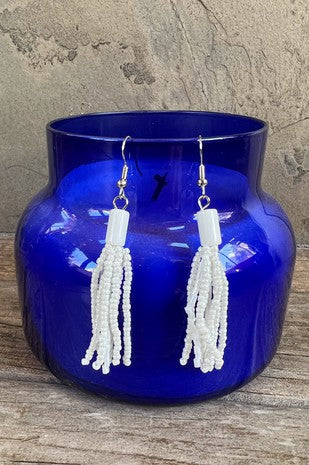 Lyric White Earrings