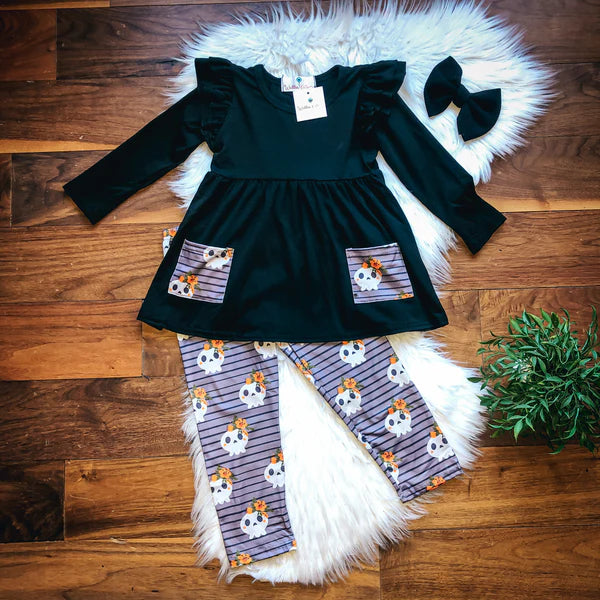 Sugar Skull 2 Piece Outfit