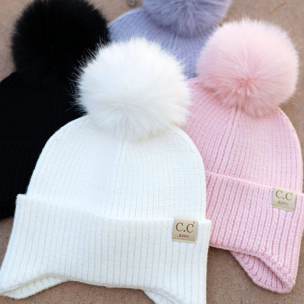 Pom Baby Kids Beanie