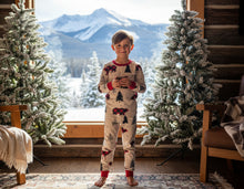 Load image into Gallery viewer, Childrens Place Bear Pajamas Size 6

