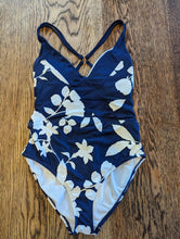 Load image into Gallery viewer, Cole of California Blue/White SwimSuit Womens XS
