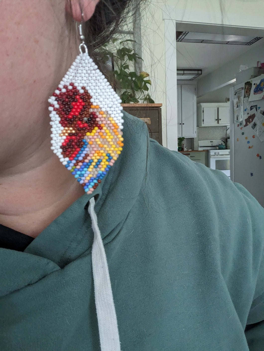 Rooster Earrings