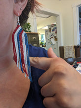 Load image into Gallery viewer, Waterfall Beaded Earrings
