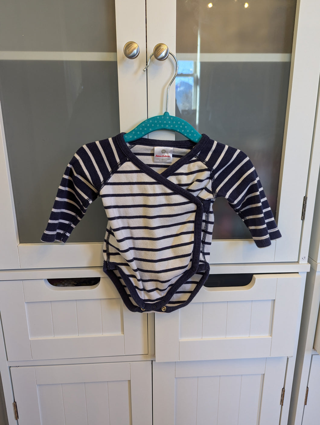 Hanna Andersson 0-3 Month Blue Bodysuit