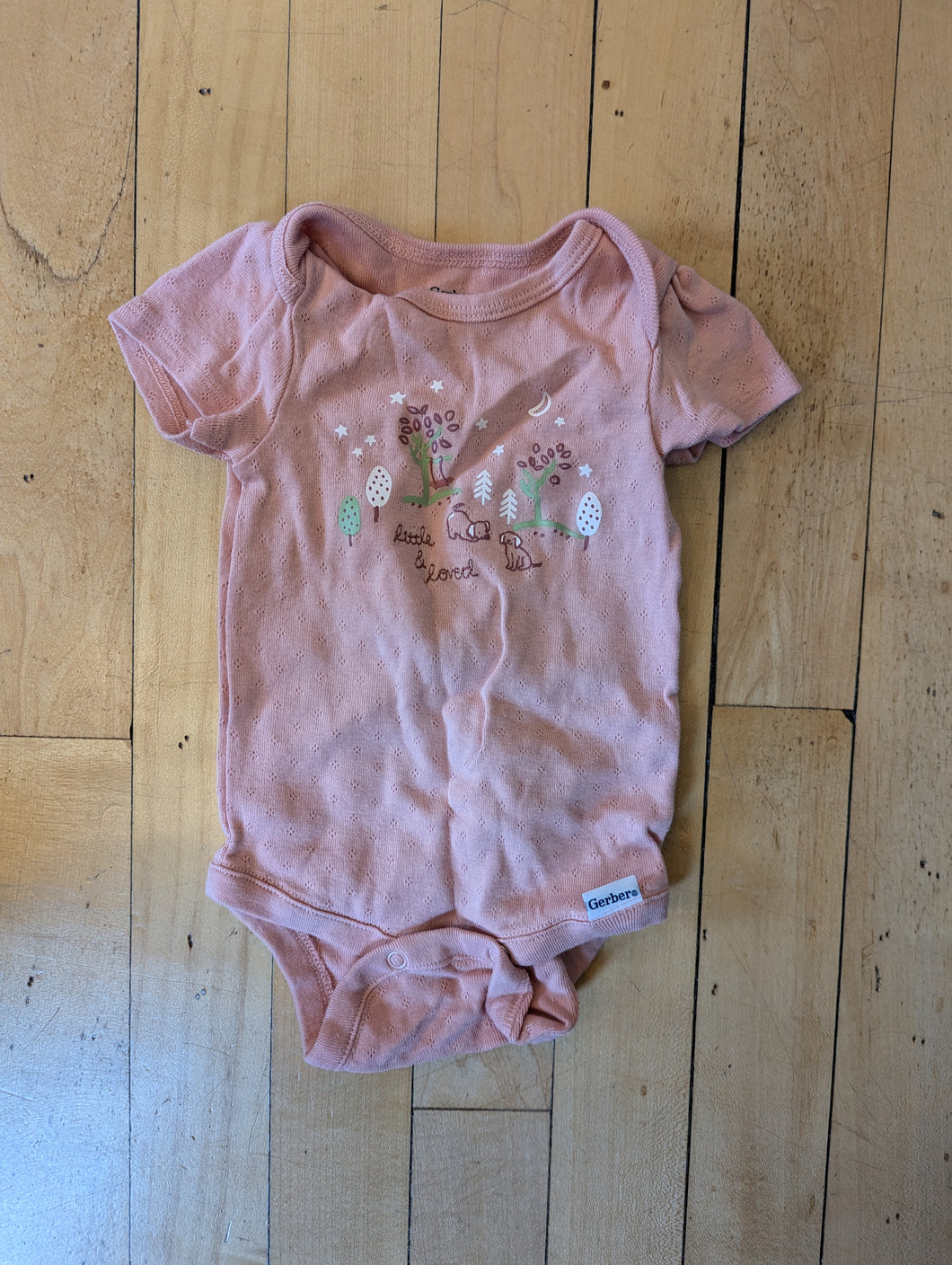 Gerber 0-3M Pink Bodysuit