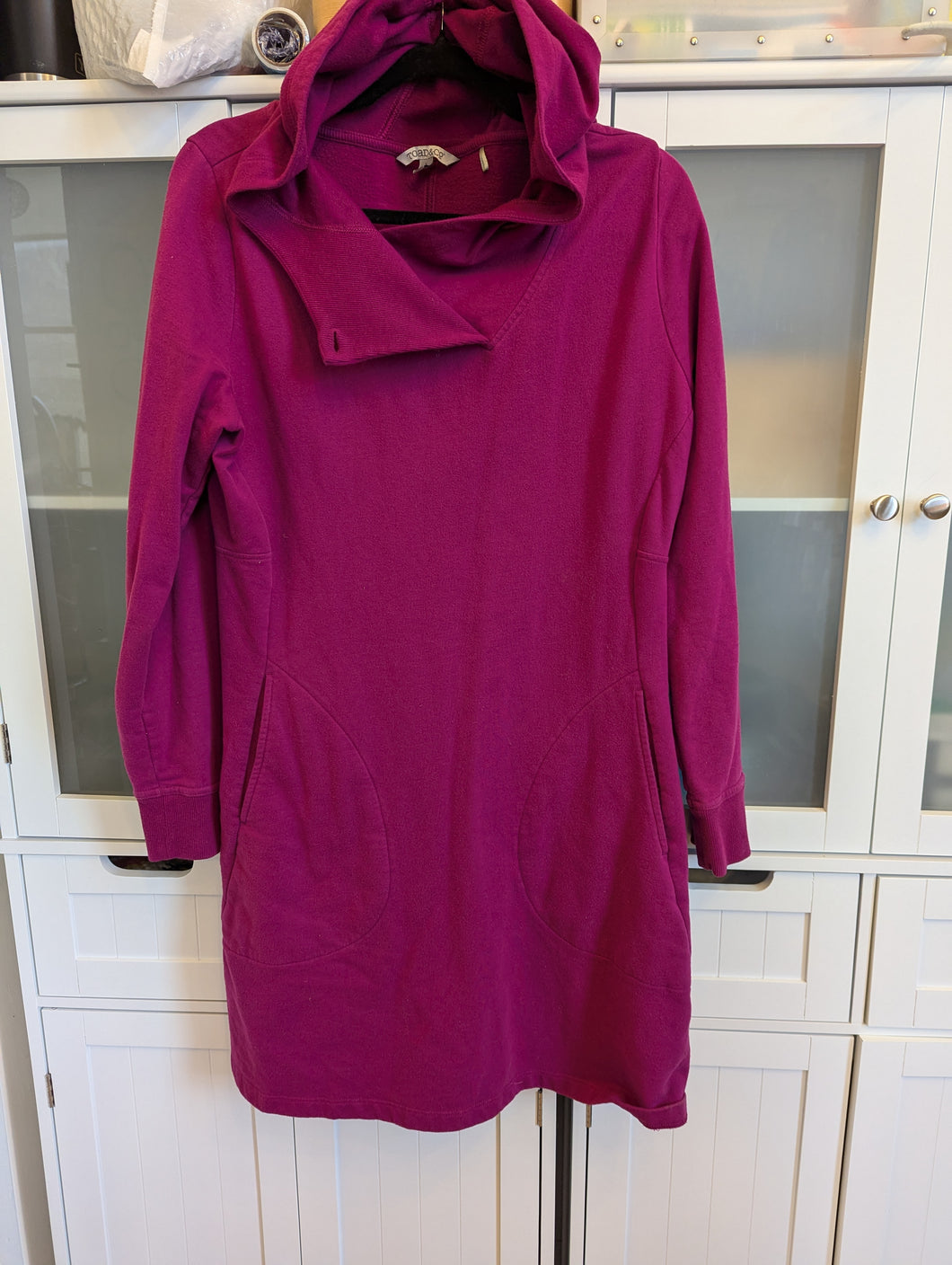 Toad & Co L Magenta Dress