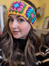 Load image into Gallery viewer, Colorful Crochet Head Wrap
