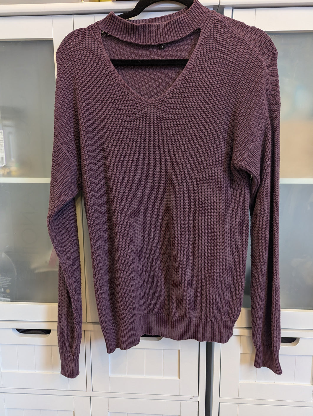 Timing L Purple Knit
