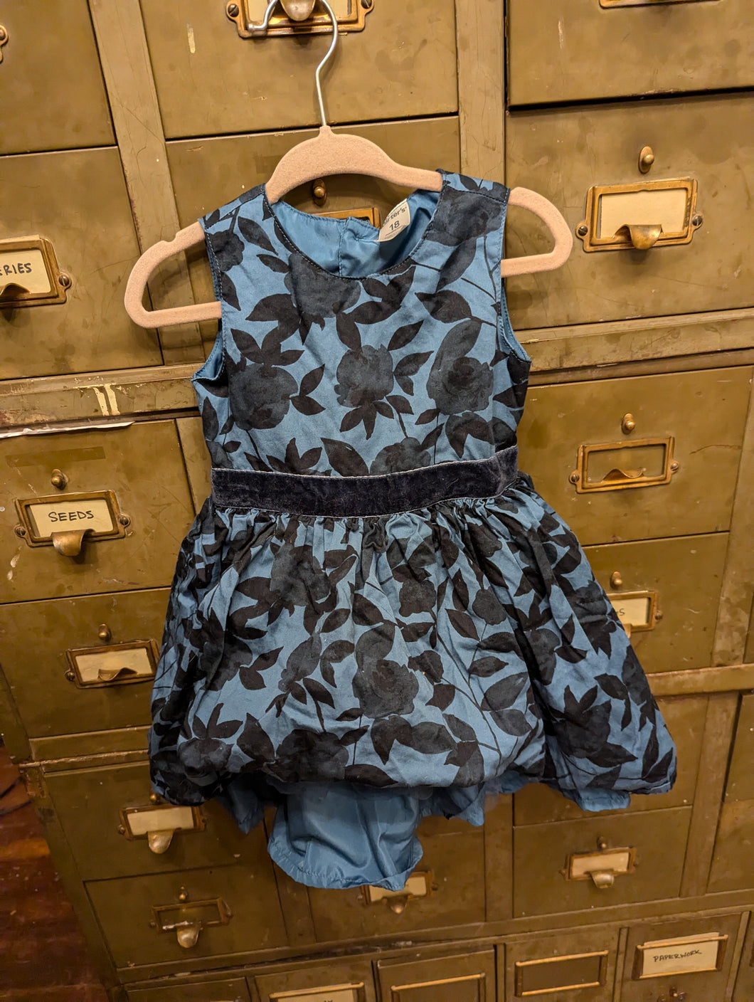 Carters 18 M Blue Dress