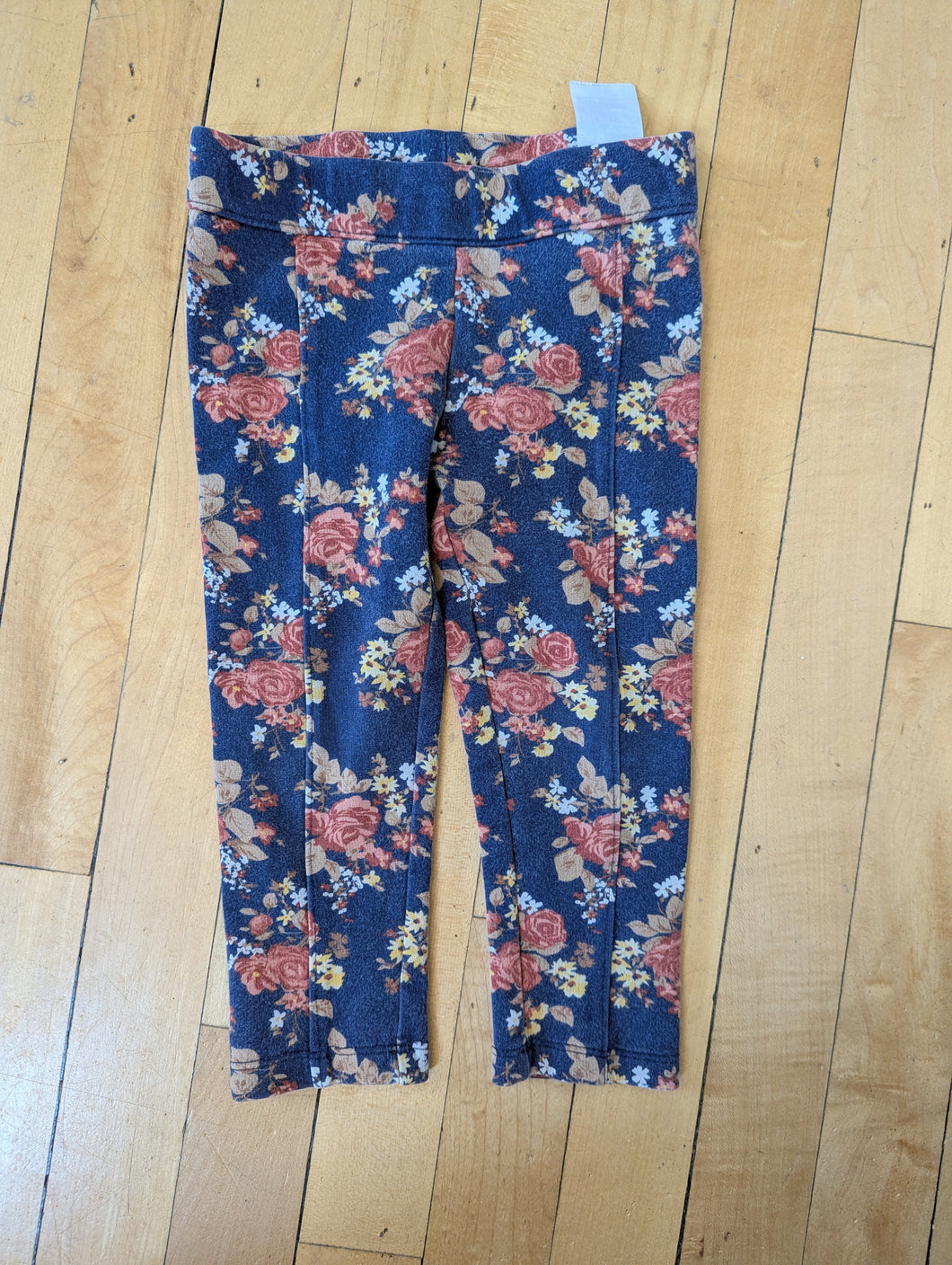 Janie & Jack Floral Leggings 2T