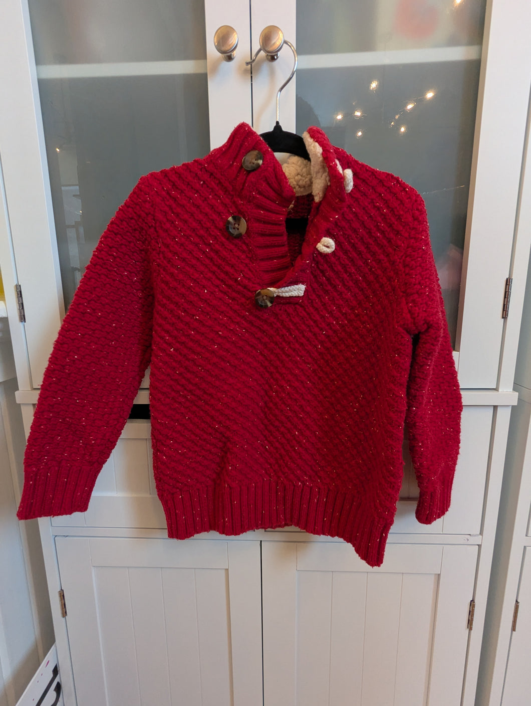 Cat & Jack Red Sweater 5T