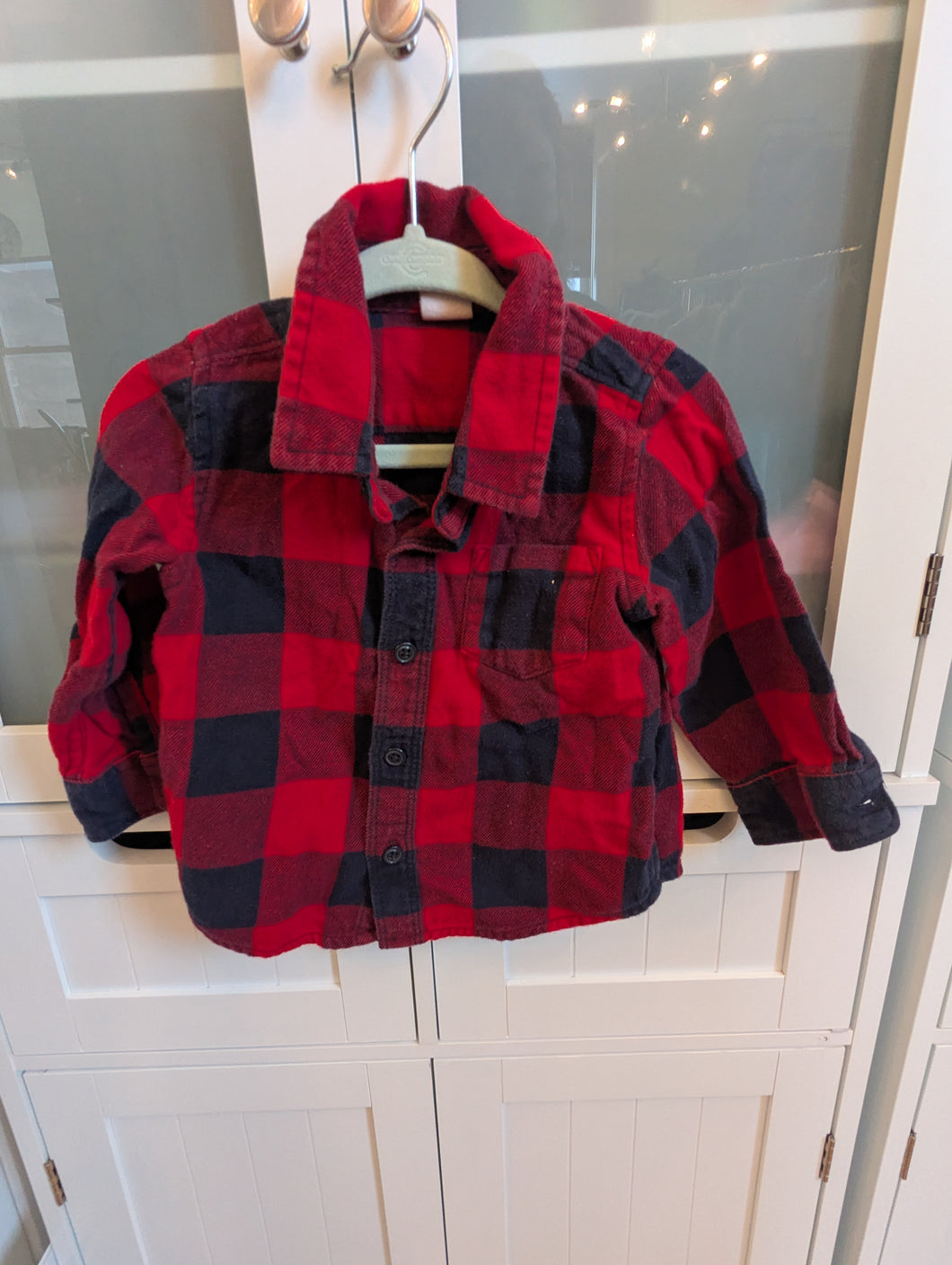 Gap Buffalo Check Flannel 12-18m